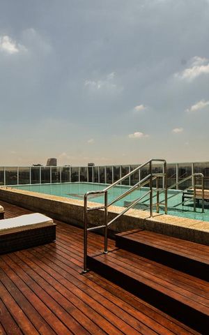 Studio para alugar com 55m², 1 quarto e 1 vaga Studio para alugar com 55m², 1 quarto e 1 vagaPiscina