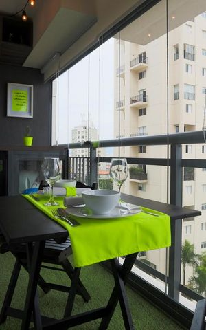 Studio para alugar com 31m², 1 quarto e sem vaga Studio para alugar com 31m², 1 quarto e sem vagaEstudio Varanda Gourmet
