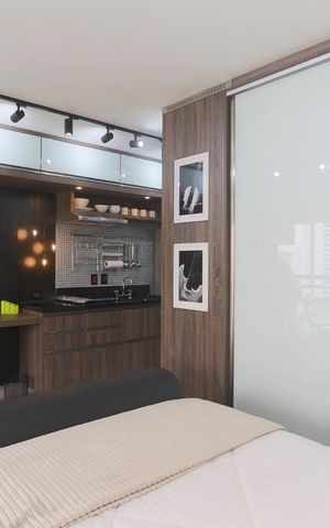 Studio para alugar com 31m², 1 quarto e sem vaga Studio para alugar com 31m², 1 quarto e sem vagaEstudio Quarto