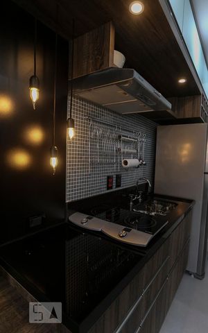 Studio para alugar com 31m², 1 quarto e sem vaga Studio para alugar com 31m², 1 quarto e sem vagaEstudio Cozinha