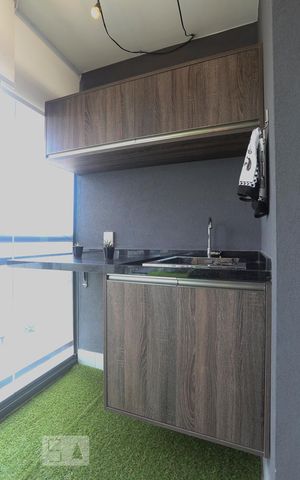 Studio para alugar com 31m², 1 quarto e sem vaga Studio para alugar com 31m², 1 quarto e sem vagaEstudio Varanda Gourmet