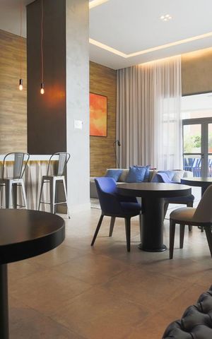 Studio para alugar com 31m², 1 quarto e sem vaga Studio para alugar com 31m², 1 quarto e sem vagaSalão de Festa
