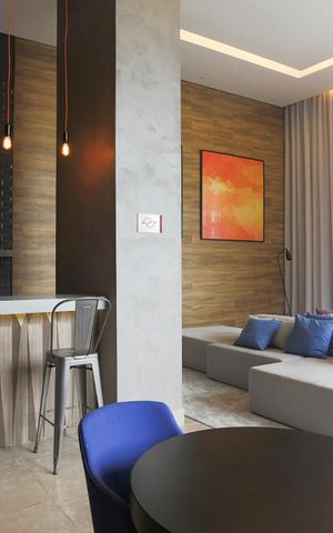 Studio para alugar com 31m², 1 quarto e sem vaga Studio para alugar com 31m², 1 quarto e sem vagaSalão de Festa