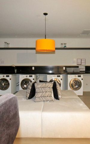 Studio para alugar com 36m², 1 quarto e 1 vagaLavanderia