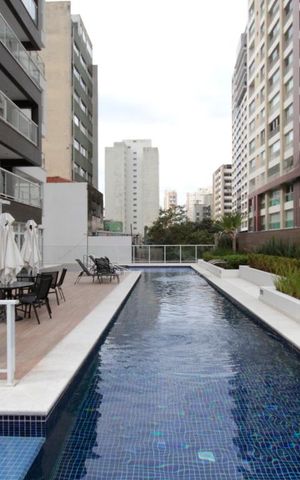 Apartamento para alugar com 41m², 1 quarto e 1 vagaPiscina