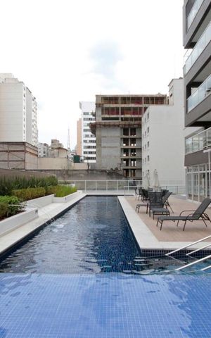 Apartamento para alugar com 41m², 1 quarto e 1 vagaPiscina
