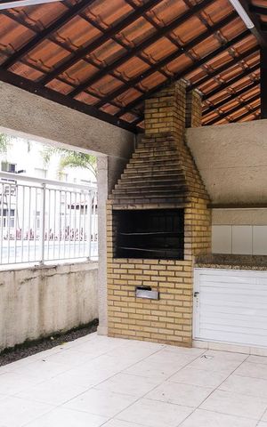 Apartamento à venda com 59m², 3 quartos e 1 vagaChurrasqueira