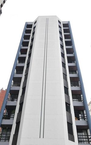 Apartamento à venda com 43m², 1 quarto e 1 vagaFachada