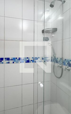 Apartamento para alugar com 35m², 1 quarto e sem vaga Apartamento para alugar com 35m², 1 quarto e sem vagaBanheiro da Suíte
