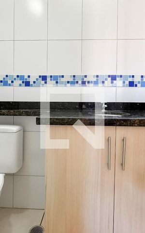 Apartamento para alugar com 35m², 1 quarto e sem vaga Apartamento para alugar com 35m², 1 quarto e sem vagaBanheiro da Suíte