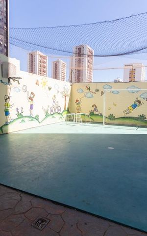 Apartamento à venda com 96m², 3 quartos e 1 vaga Apartamento à venda com 96m², 3 quartos e 1 vagaQuadra esportiva