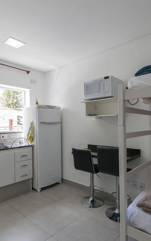 Studio para alugar com 16m², 1 quarto e sem vagaKitnet