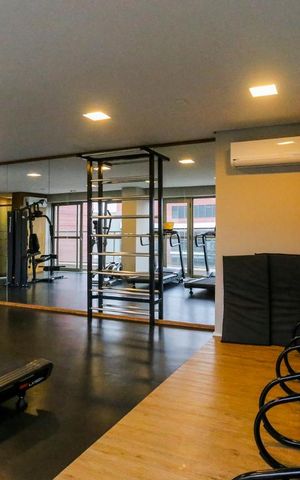 Studio para alugar com 31m², 1 quarto e 1 vaga Studio para alugar com 31m², 1 quarto e 1 vagaAcademia
