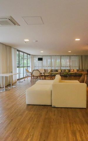 Studio para alugar com 31m², 1 quarto e 1 vaga Studio para alugar com 31m², 1 quarto e 1 vagaSalão de Festa