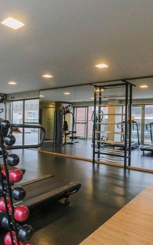 Studio para alugar com 31m², 1 quarto e 1 vaga Studio para alugar com 31m², 1 quarto e 1 vagaAcademia