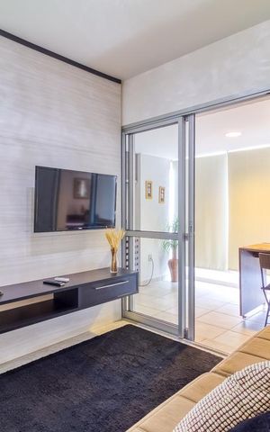 Studio para alugar com 50m², 1 quarto e 1 vaga Studio para alugar com 50m², 1 quarto e 1 vagaSala