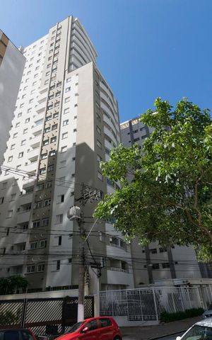 Apartamento para alugar com 44m², 1 quarto e 1 vagaFachada