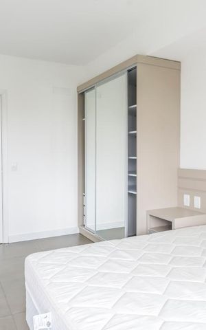 Apartamento para alugar com 54m², 1 quarto e 1 vaga Apartamento para alugar com 54m², 1 quarto e 1 vagaQuarto