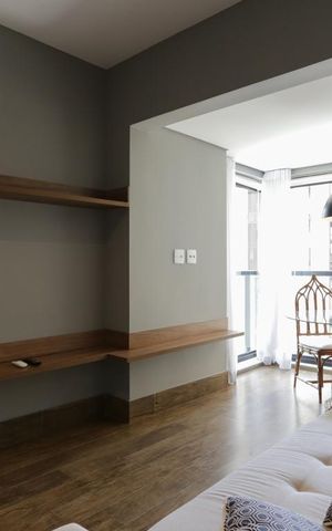 Apartamento à venda com 35m², 1 quarto e 1 vaga Apartamento à venda com 35m², 1 quarto e 1 vagaSala