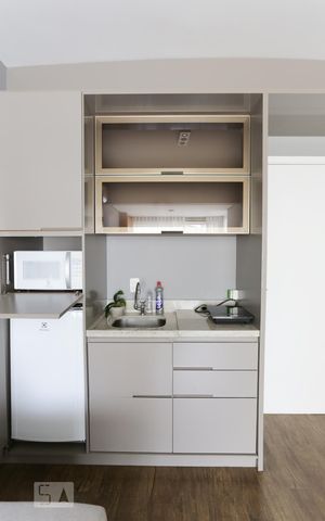 Apartamento à venda com 35m², 1 quarto e 1 vaga Apartamento à venda com 35m², 1 quarto e 1 vagaCozinha