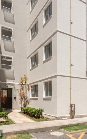 Apartamento para alugar com 44m², 2 quartos e 1 vagaFachada 