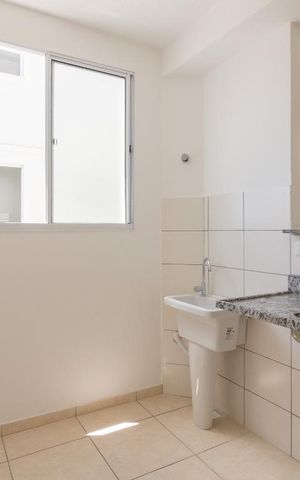 Apartamento para alugar com 44m², 2 quartos e 1 vagaCozinha e Área de Serviço