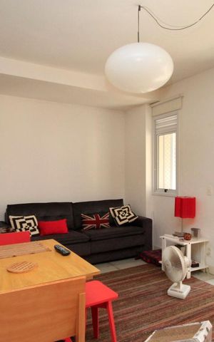 Apartamento para alugar com 64m², 1 quarto e 1 vagaSala