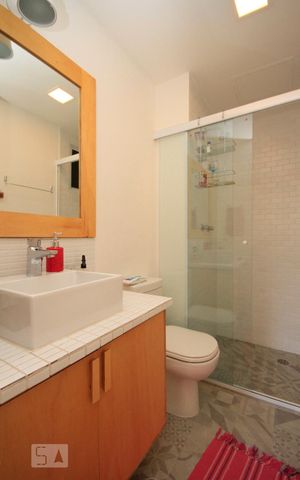 Apartamento para alugar com 64m², 1 quarto e 1 vagaBanheiro