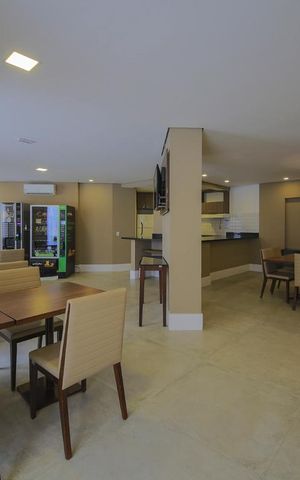 Apartamento para alugar com 30m², 1 quarto e 1 vaga Apartamento para alugar com 30m², 1 quarto e 1 vagaSalão Gourmet