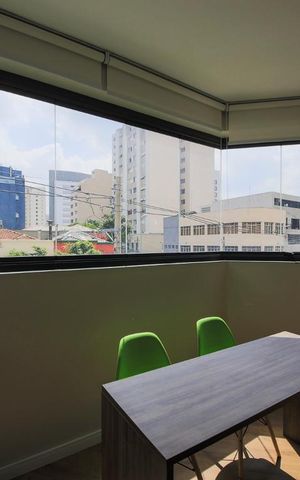 Apartamento para alugar com 30m², 1 quarto e 1 vaga Apartamento para alugar com 30m², 1 quarto e 1 vagaVaranda Gourmet