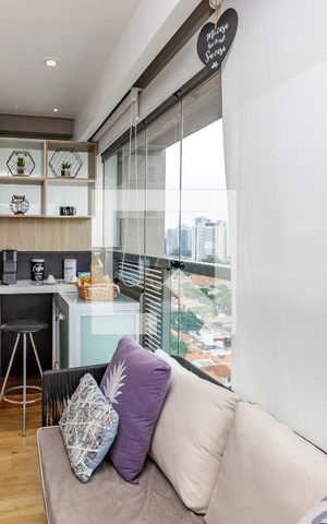 Studio à venda com 30m², 1 quarto e 1 vaga Studio à venda com 30m², 1 quarto e 1 vagaStudio