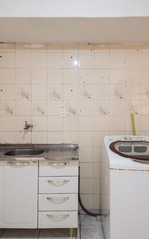 Studio à venda com 35m², 1 quarto e sem vagaCozinha