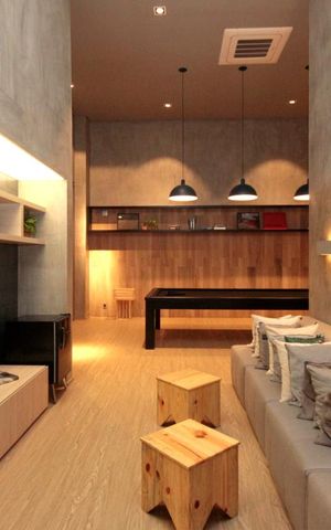 Studio para alugar com 28m², 1 quarto e sem vagaSalão de Jogos