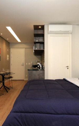 Studio para alugar com 28m², 1 quarto e sem vagaStudio