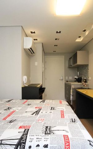 Studio para alugar com 18m², 1 quarto e sem vagaStudio