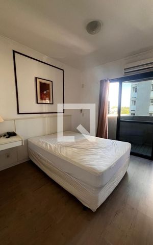 Apartamento para alugar com 55m², 1 quarto e sem vaga Apartamento para alugar com 55m², 1 quarto e sem vagaSala/Quarto