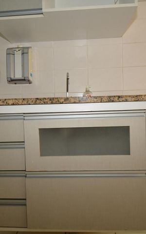 Apartamento à venda com 56m², 2 quartos e 1 vagaCozinha e Área de Serviço - Armários