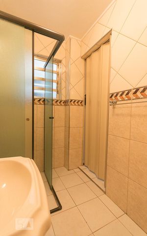 Apartamento à venda com 39m², 1 quarto e 1 vagaBanheiro da suíte 