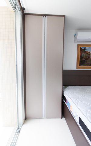 Studio para alugar com 33m², 1 quarto e 1 vagaQuarto