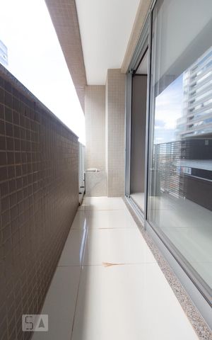 Studio para alugar com 33m², 1 quarto e 1 vagaVaranda