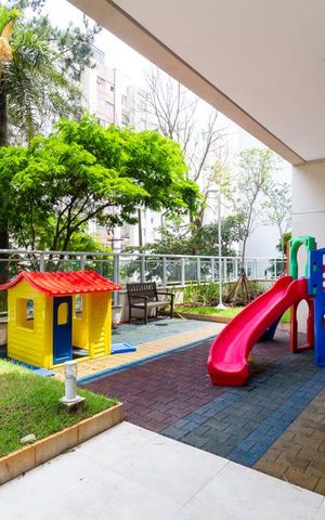 Apartamento à venda com 53m², 1 quarto e 1 vagaPlayground