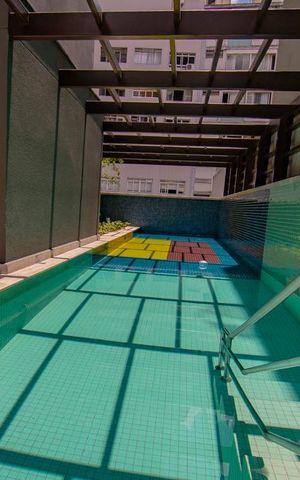 Studio à venda com 44m², 1 quarto e 1 vaga Studio à venda com 44m², 1 quarto e 1 vagaPiscina do Prédio 04
