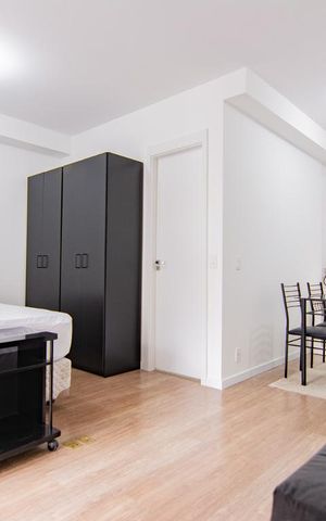 Studio à venda com 44m², 1 quarto e 1 vaga Studio à venda com 44m², 1 quarto e 1 vagaDormitório