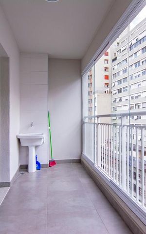 Studio à venda com 44m², 1 quarto e 1 vaga Studio à venda com 44m², 1 quarto e 1 vagaÁrea de Serviço