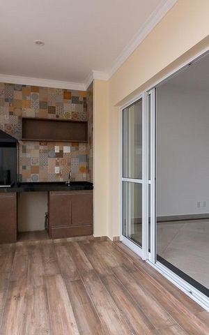 Apartamento à venda com 106m², 3 quartos e 2 vagasVaranda gourmet