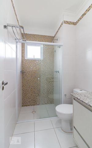 Apartamento à venda com 106m², 3 quartos e 2 vagasBanheiro quarto 3 suíte