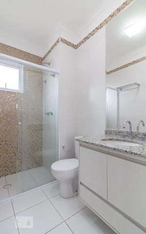 Apartamento à venda com 106m², 3 quartos e 2 vagasBanheiro quarto 3 suíte
