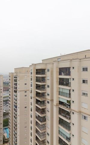 Apartamento à venda com 106m², 3 quartos e 2 vagasVista quarto 2
