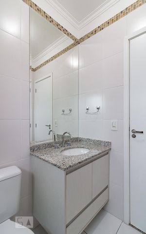 Apartamento à venda com 106m², 3 quartos e 2 vagasBanheiro quarto 3 suíte