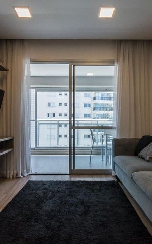 Apartamento à venda com 63m², 1 quarto e 2 vagas Apartamento à venda com 63m², 1 quarto e 2 vagasSala